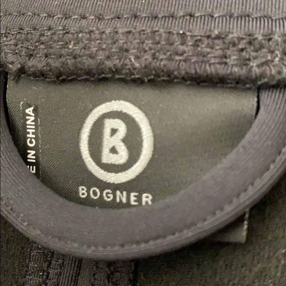 BOGNER black zip ski cold weather snow pink Y2K waterproof  jacket S